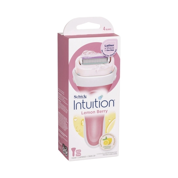 Schick Intuition Razor Island Lemon Berry Kit 1 pack