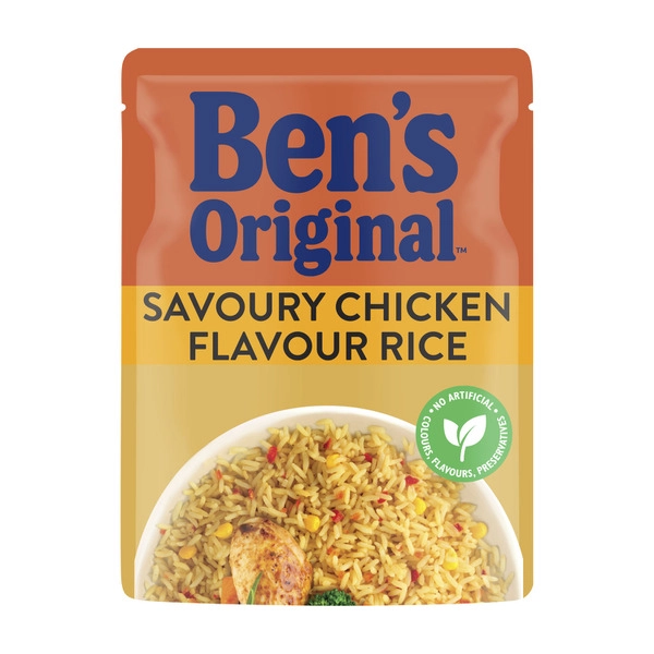 Ben's Original Savoury Chicken Flavour Rice Pouch 250g