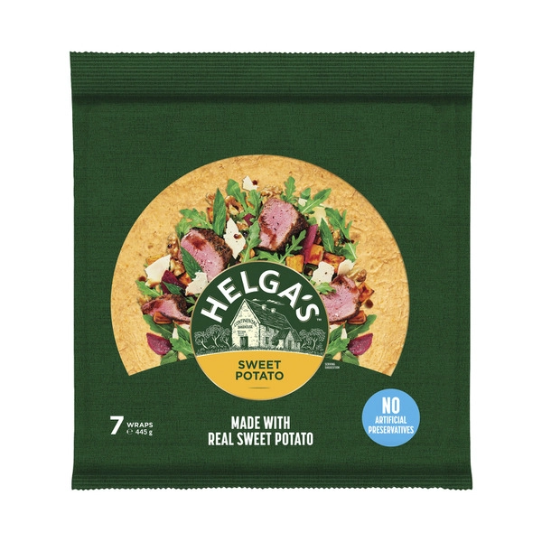 Helga's Sweet Potato Wrap 445g