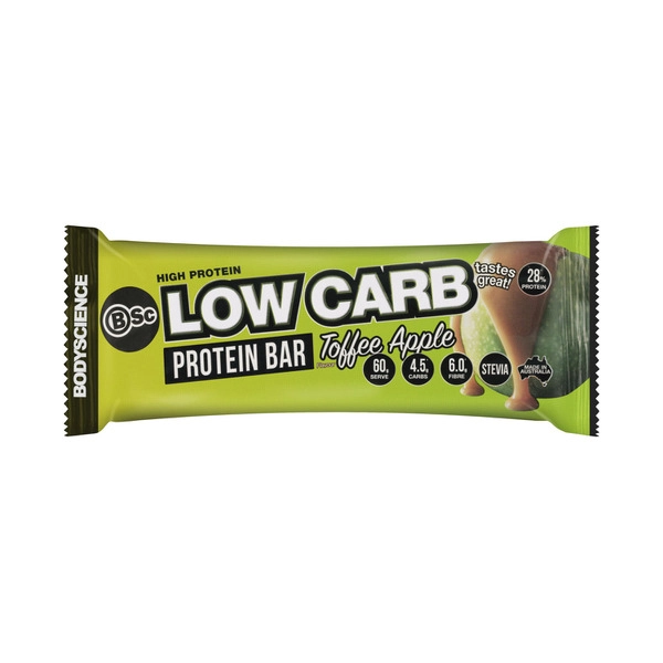 BSc Bodyscience High Protein Low Carb Bar Toffee Apple 60g