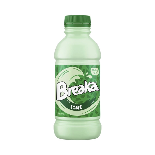 Breaka Lime Flavoured Milk 500mL