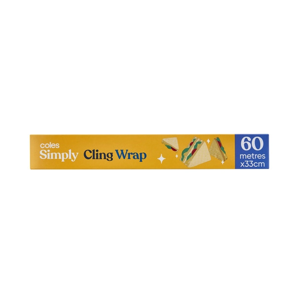 Coles Simply Cling Wrap 60 metre