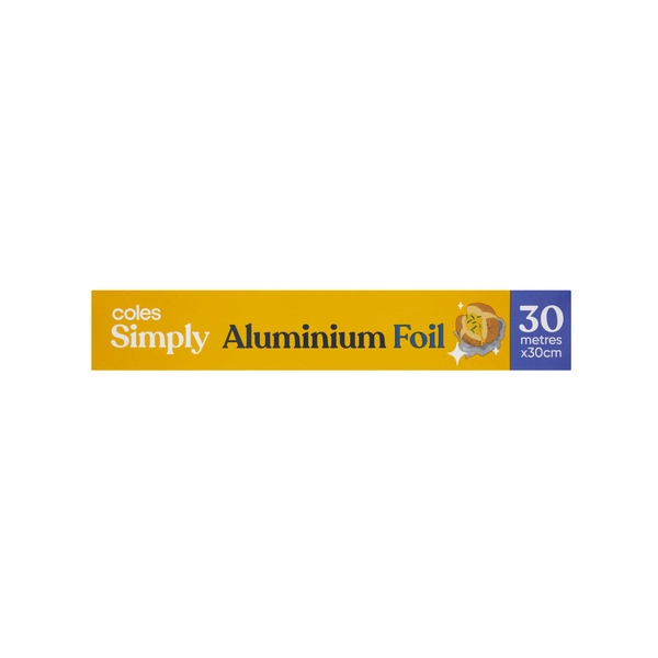 Coles Simply Aluminium Foil 30 metre