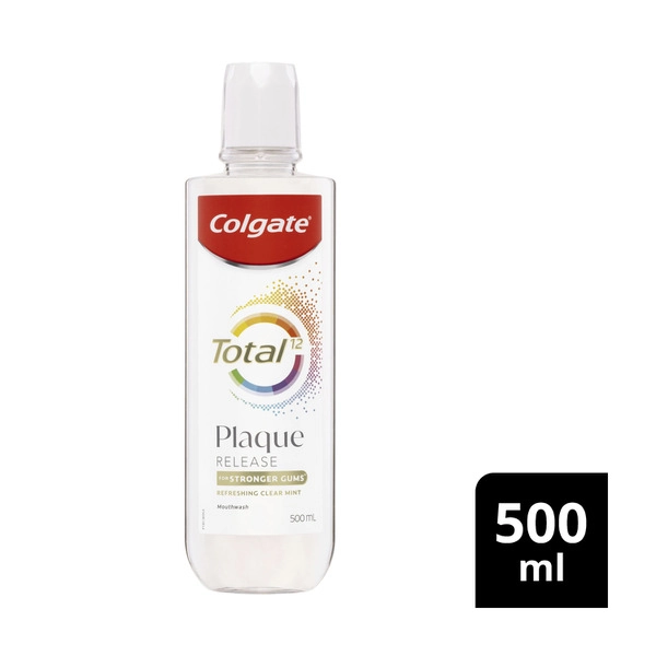 Colgate Total Mouthwash Refreshing Clear Mint 500mL