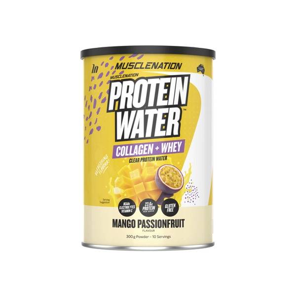 Muscle Nation Protein Water Mango Passionfruit 300g