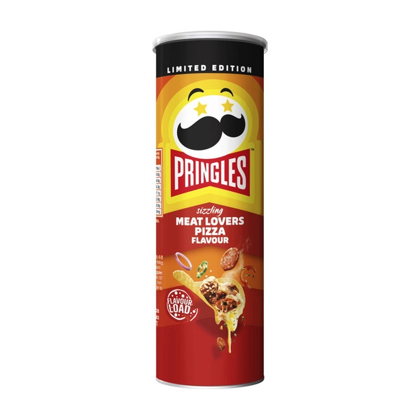 Pringles Sizzling Meat Lovers Pizza Flavour 118g