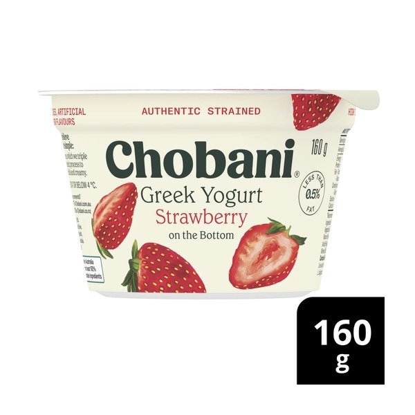 Chobani Greek Yogurt Strawberry 160g