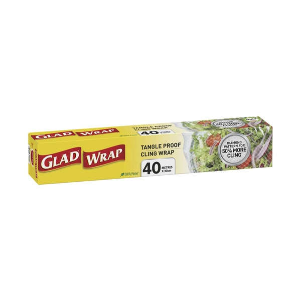 Glad Cling Wrap Tangle Proof 40m 1 pack