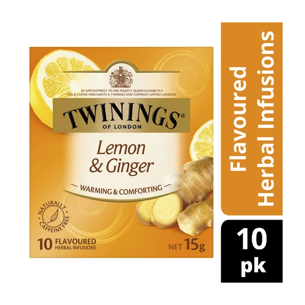 Twinings Lemon & Ginger Infusions Tea Bags 15g