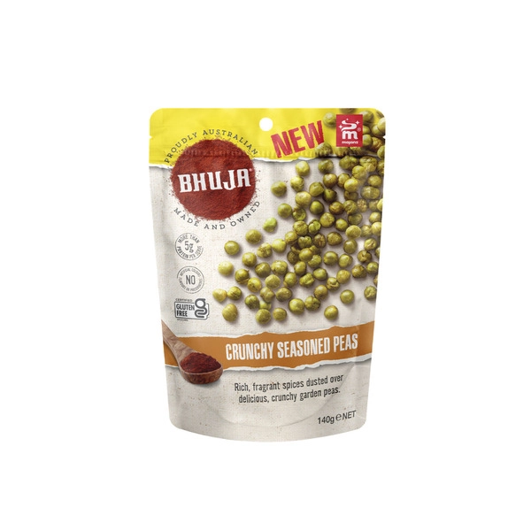 Bhuja Crunchy Seasoned Peas 140g