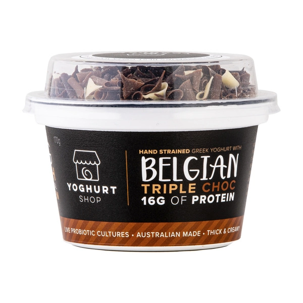 The Yoghurt Shop Belgian Triple Chocolate 170g