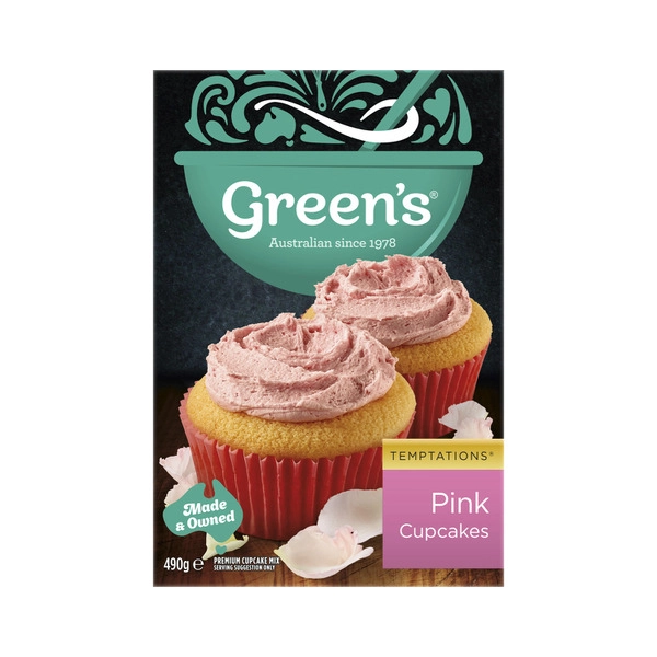 Greens Pink Cup Cakes 490g