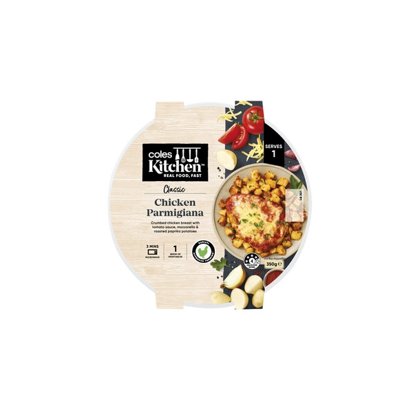 Coles Kitchen Chicken Parmigiana 350g