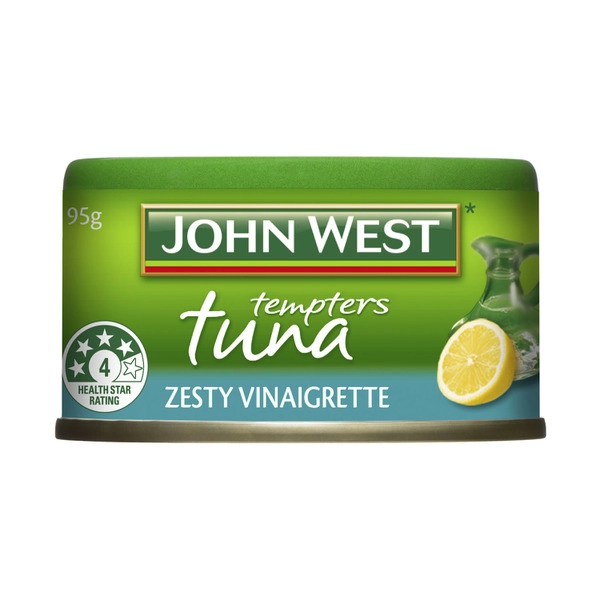 John West Tempters Tuna JOHN WEST TEMPTERS TUNA:ZESTY VINAIGRETTE:.:95 GRAM 