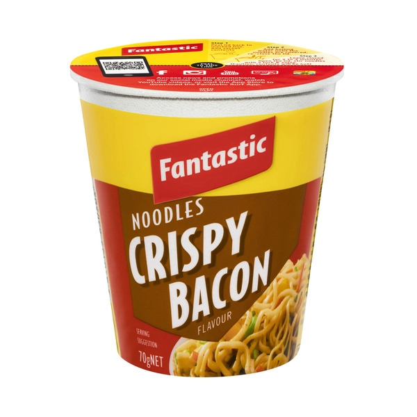 Fantastic Crispy Bacon Noodle Cup 70g