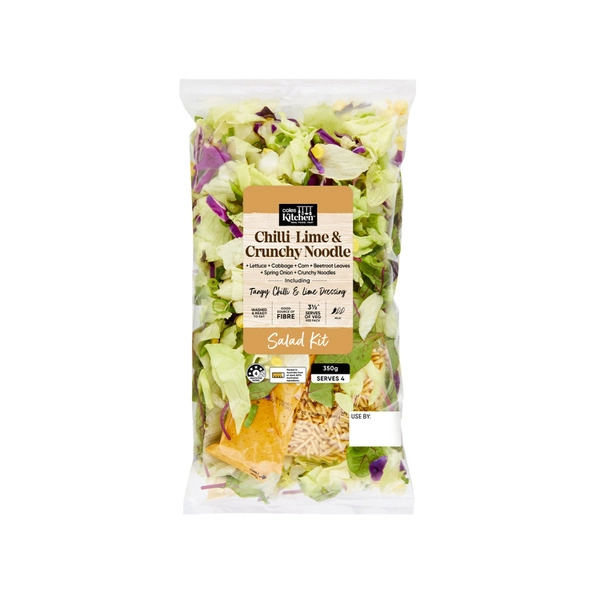 Coles Kitchen Chilli Lime Crunchy Noodle Salad Kit 350g