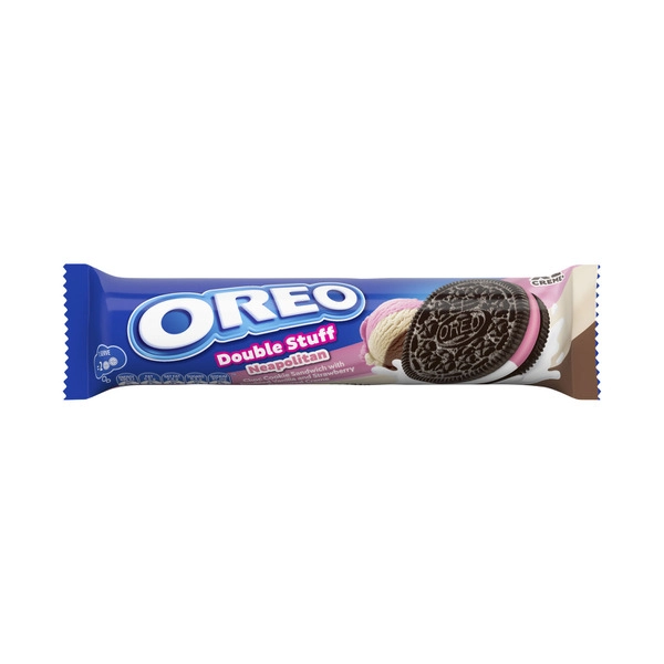 Oreo Neapolitan Double Stuff Cookies 131g