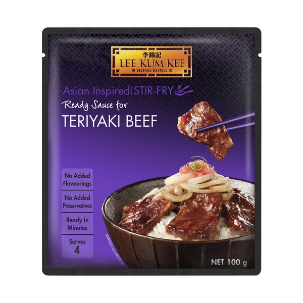 Lee Kum Kee Ready Sauce Teriyaki Beef 100g