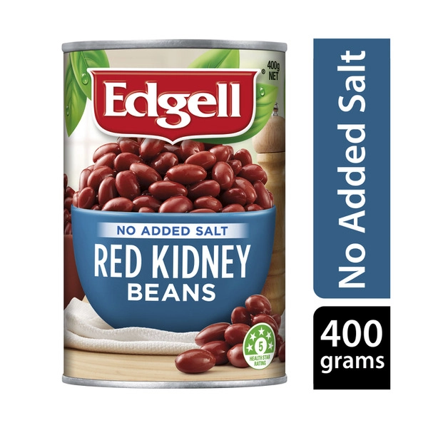 Edgell Red Kidney Beans No Added Salt 400g