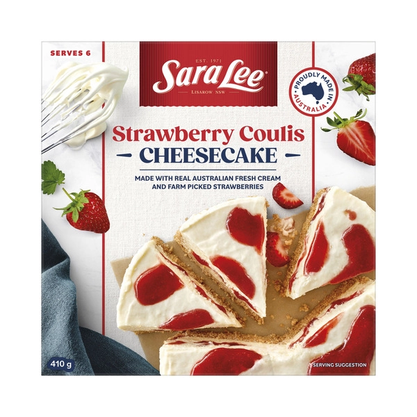 Sara Lee Frozen  Strawberry Cheesecake 410g