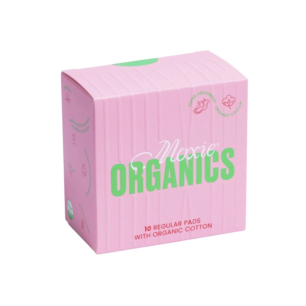 Moxie Pads Organic Day Regular 10 pack