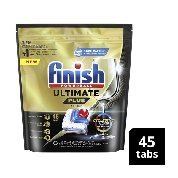 Finish Ultimate Plus All In 1 Fresh 45 each