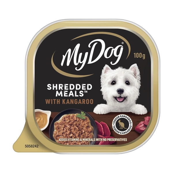 My Dog Shredded Meals Kangaroo Dog Food 100g