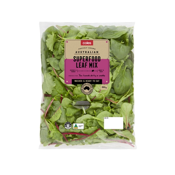 Coles Kitchen Superfood Leaf Mix 150g