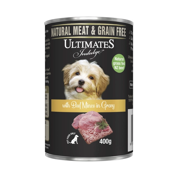 Ultimates Beef Mince In Gravy Dog Food 400g