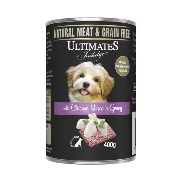 Ultimates Chicken Mince In Gravy Dog Food 400g