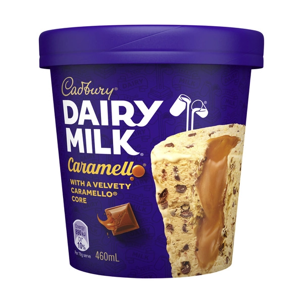 Cadbury Dairy Milk CADBURY DAIRY MILK CARAMELLO ICE CREAM 460ML 