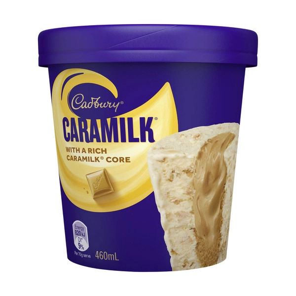 Cadbury Dairy Milk Ice Cream Caramilk 460mL