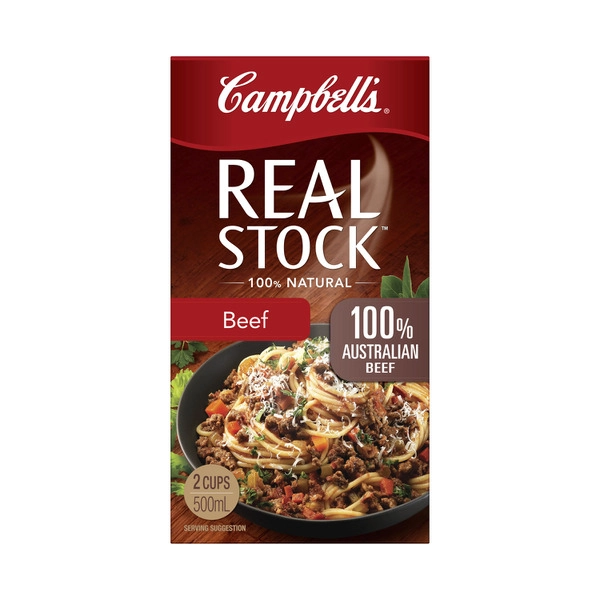 Campbells CAMPBELLS REAL STOCK BEEF:.:500 ML 