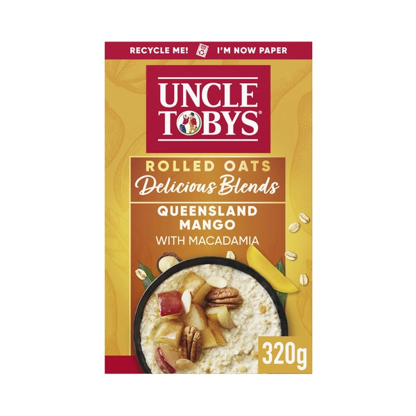 Uncle Tobys Blends Mango Macadamia 320g 320g