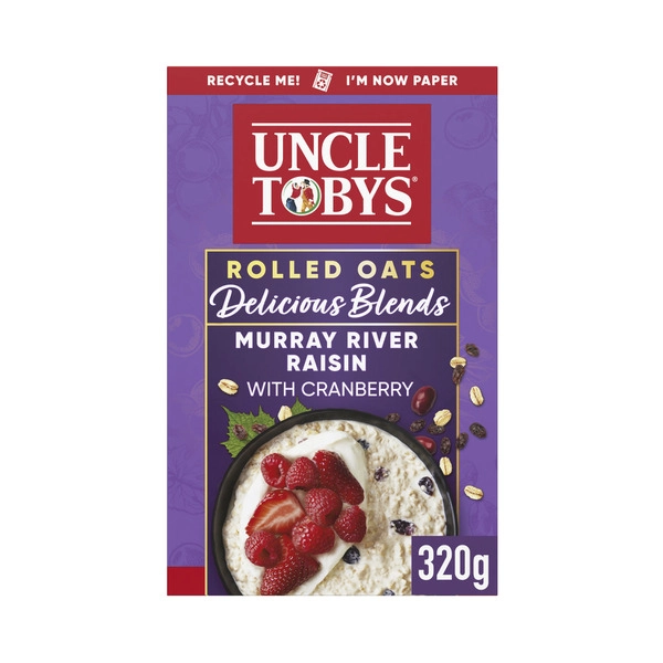 Uncle Tobys Blends Raisin Cranberry 320g 320g