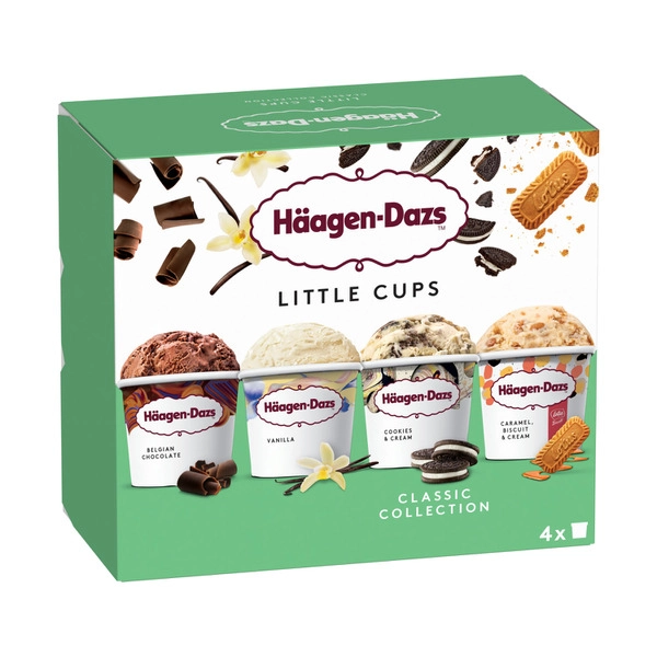 Haagen Dazs Classic Collection 4 Pack 380mL