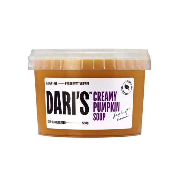 Dari's Creamy Pumpkin Soup 550g