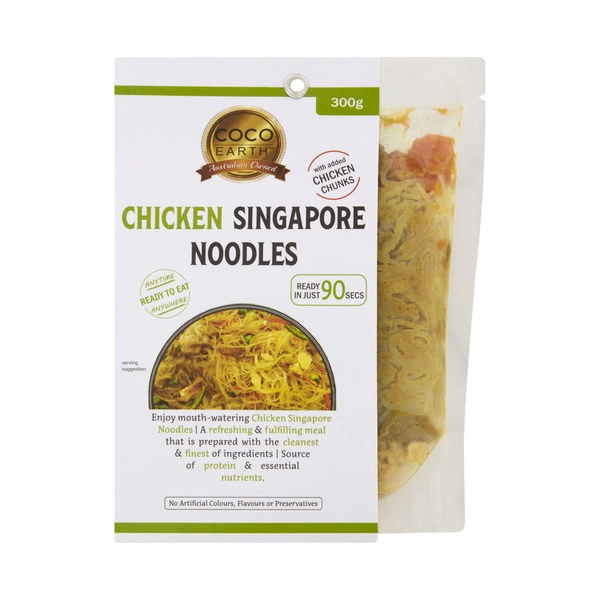 Coco Earth Singapore Noodles 300g