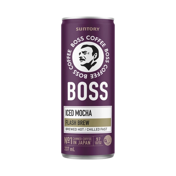 Boss Mocha Coffee 237mL