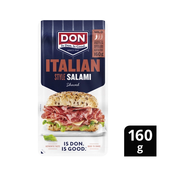 Don Italian Style Shaved Salami 160g