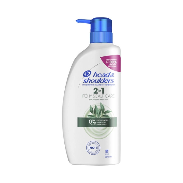 Head & Shoulders Itchy Scalp Care 2 In 1 550mL