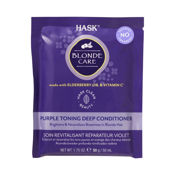 Hask Blonde Care Purple Deep Conditioner 50g