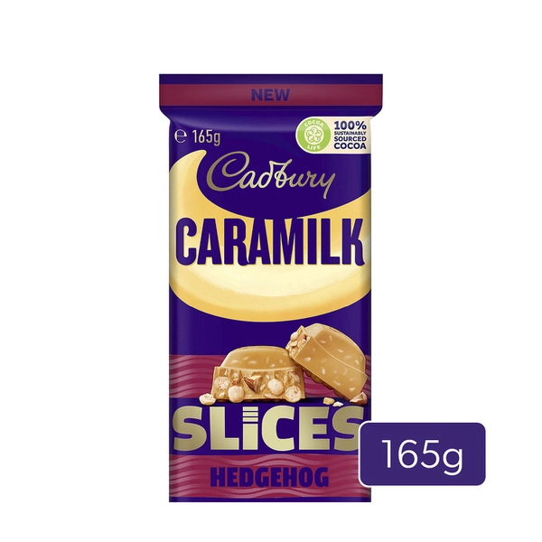 Cadbury Caramilk Slices Hedgehog Chocolate Block 165g