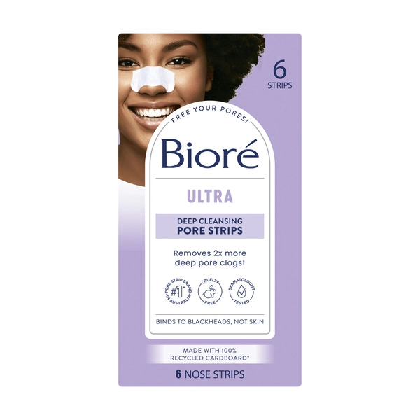 Biore Ultra Nose Strips 6 pack