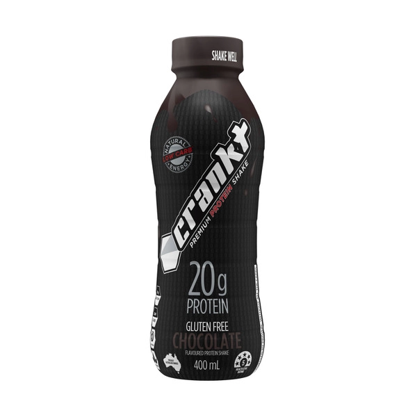 Crankt Premium Protein Shake Chocolate 400mL