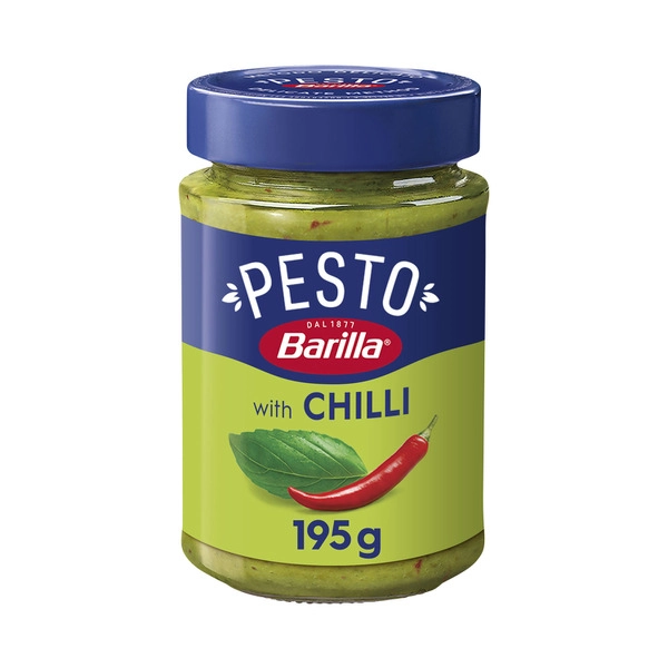 Barilla Pesto Basil With Chilli 195g