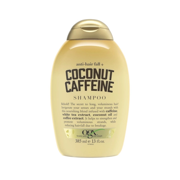 Ogx Coconut Caffeine Shampoo 385mL