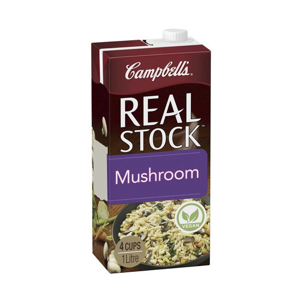 Campbells Real Stock Mushroom 1L