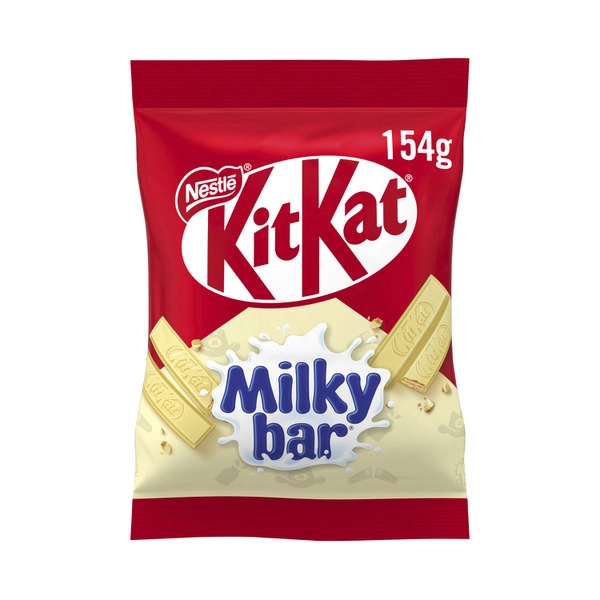 Nestle KitKat Milkybar White Chocolate Fun Pack 154g