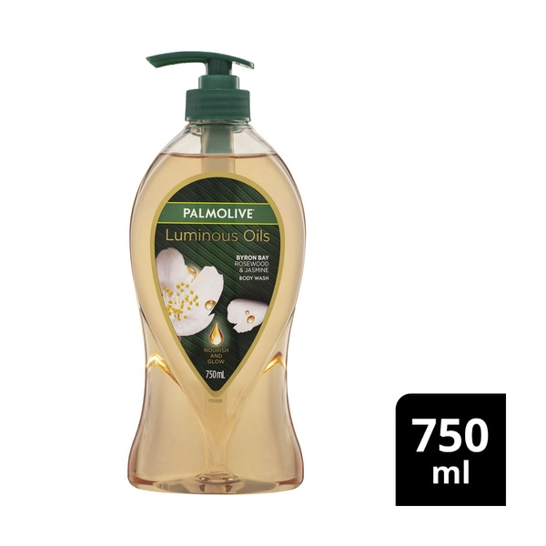 Palmolive Body Wash Luminous Oils Jasmine Rosewood 750mL